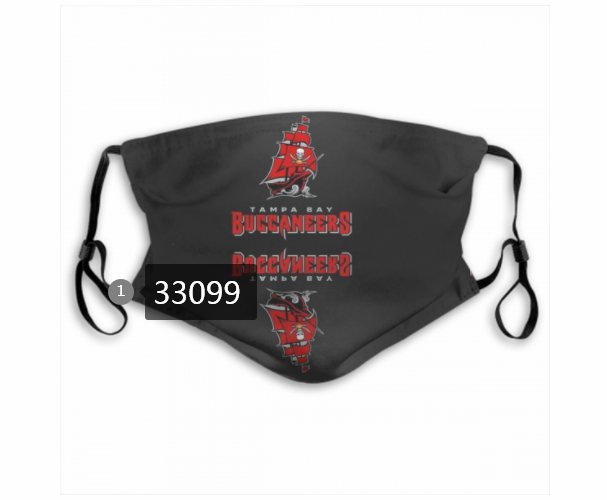 New 2021 NFL Tampa Bay Buccaneers11 Dust mask with filter->nfl dust mask->Sports Accessory